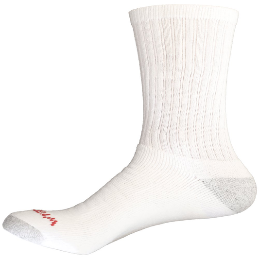12 Pair Pack Men's Cushion Crew Works Socks