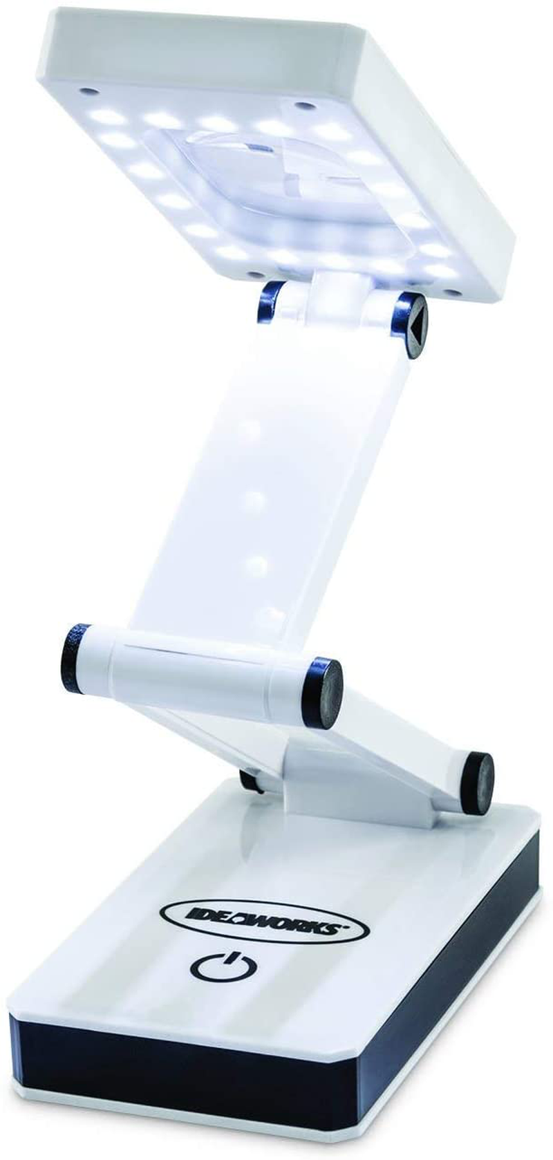 IdeaWorks JB6921 Super Bright Portable Desk lamp, White