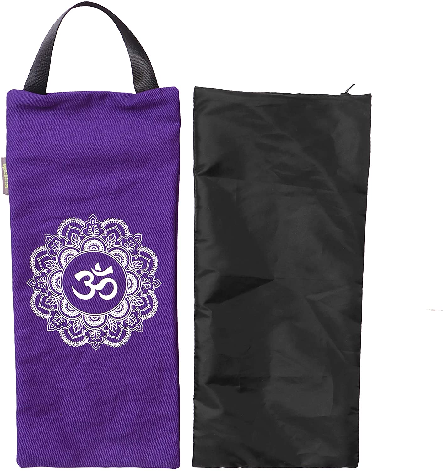 Yoga Sand Bag - Cotton Unfilled for Yoga Weights and Resistance Training, Size- 7.5" X 17"