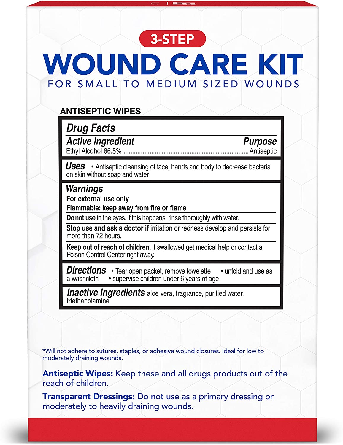 All Health Wound Care Kit, 40 Items | For Small to Medium Sized Wounds