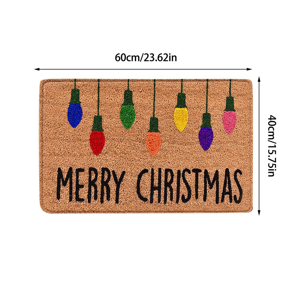 Door Mat Home Decor Welcome Mat Outdoor Rugs Fall Decor Christmas Decorations Floor Mats (15.7 X 23.6In)