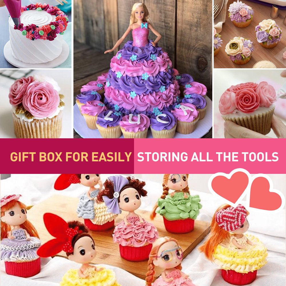 68 Piece Cake Decorating Supplies Kit