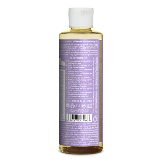 Dr. Bronner’s - Pure-Castile Liquid Soap (Lavender, 8 ounce)