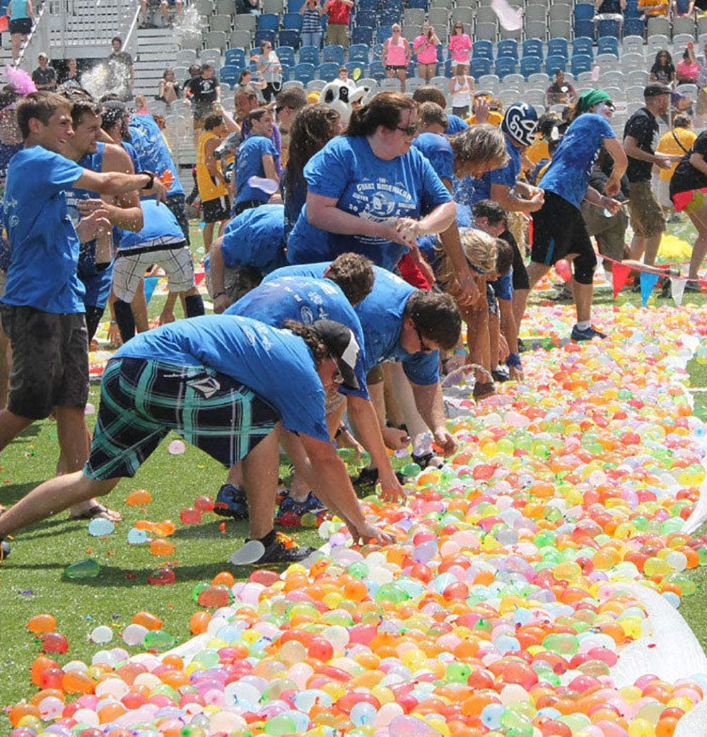 500 Pack Water Balloons with Quick Refill Kits, Eco-Friendly