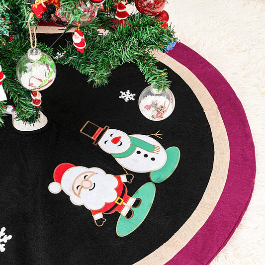 48" Decorative Christmas Tree Skirt