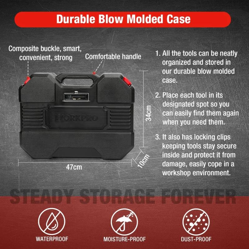 Professional Car Repair Ratchet Wrench Socket Tool Set