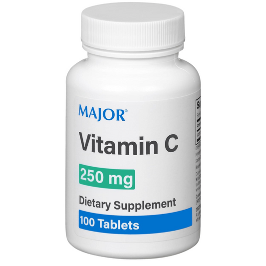 Vitamin C 250 mg – Dietary Supplement, Immune Support, 100 Tablets
