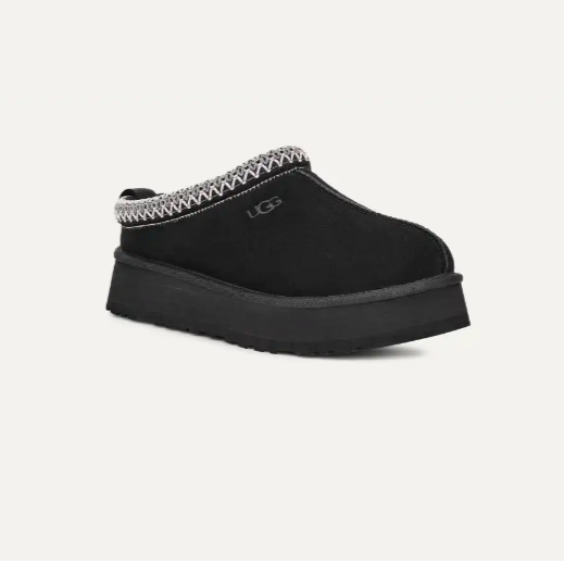 Woman's UGG Tazz Slippers -Black- Open Box