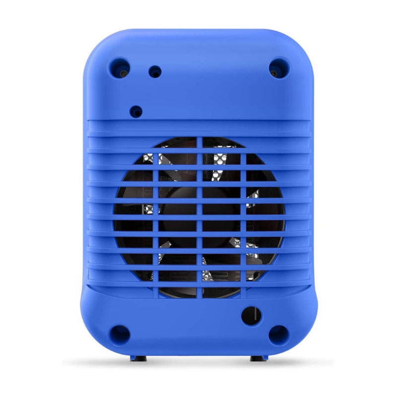 500W Corded Electric Ceramic Personal Heater With Fan And Safety Power Switch
