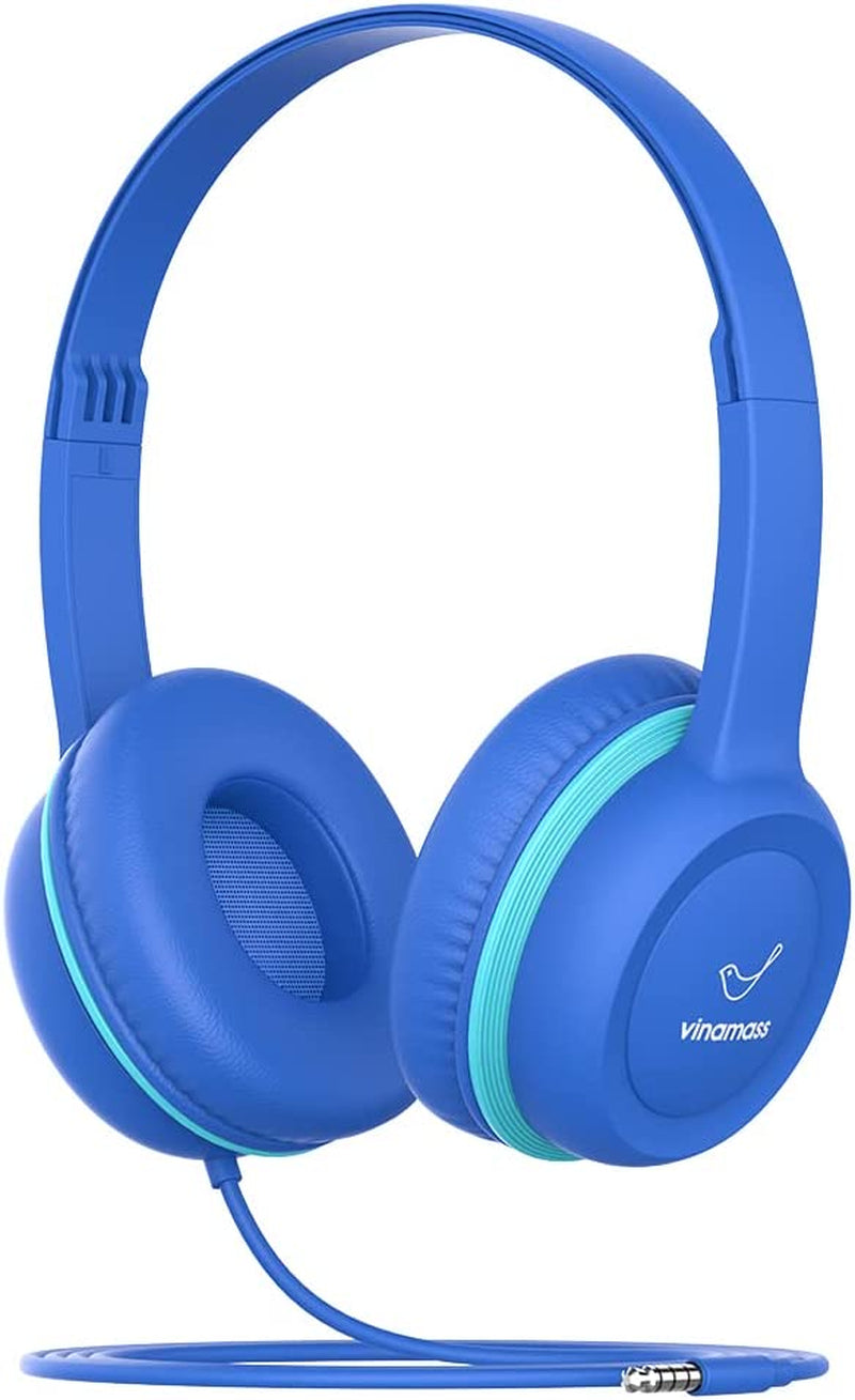 Wired Headphones with Safe Volume Limiter, Adjustable and Flexible for Kids