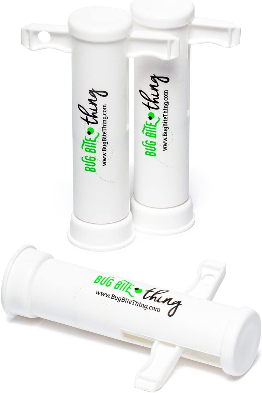 BUG BITE THING Suction Tool, Poison Remover - Bug Bites and Bee/Wasp Stings, Natural Insect Bite Relief, Chemical Free - White/Single