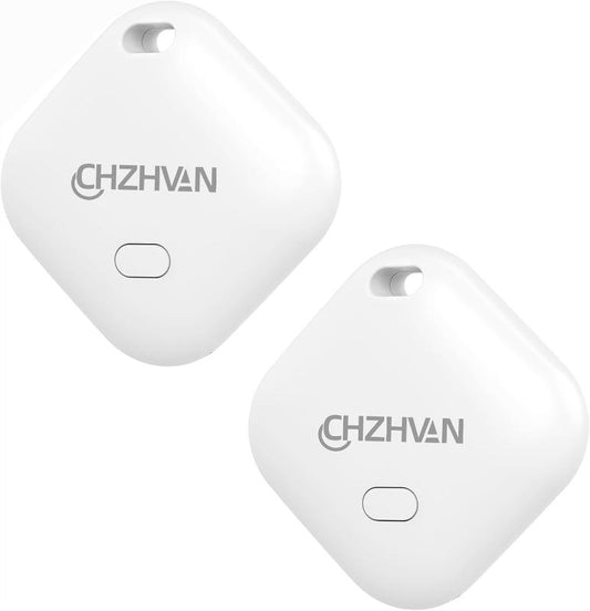 4 Pack Key Finder, Wallet Trackers - Replaceable Battery, Water-Resistant, Bluetooth - Works with Apple Find My (iOS only)