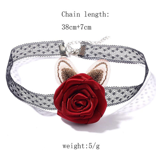 Rose Choker for Women
