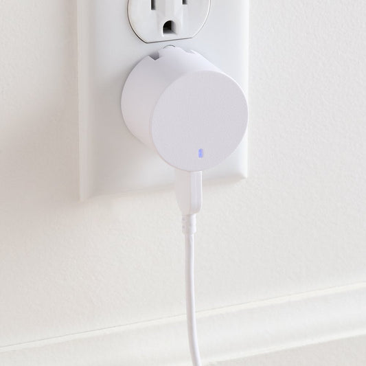 2.4A USB Wall Charger with Foldable Plug-White, for Iphone, Ipad and Android Smartphones