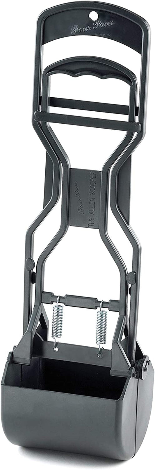 Spring Action Dog Scooper For Hard Surfaces 3.75" x 4.5" x 15.5"