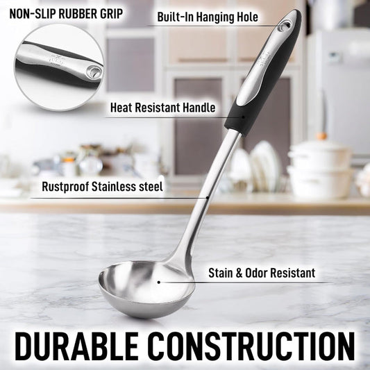 Miri - Stainless Steel Cooking Utensils, Durable Kitchen Gadgets and Metal Accessories