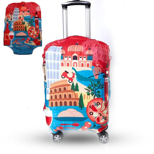 Protective Thick Luggage Travel Suitcase Cover with Zipper
