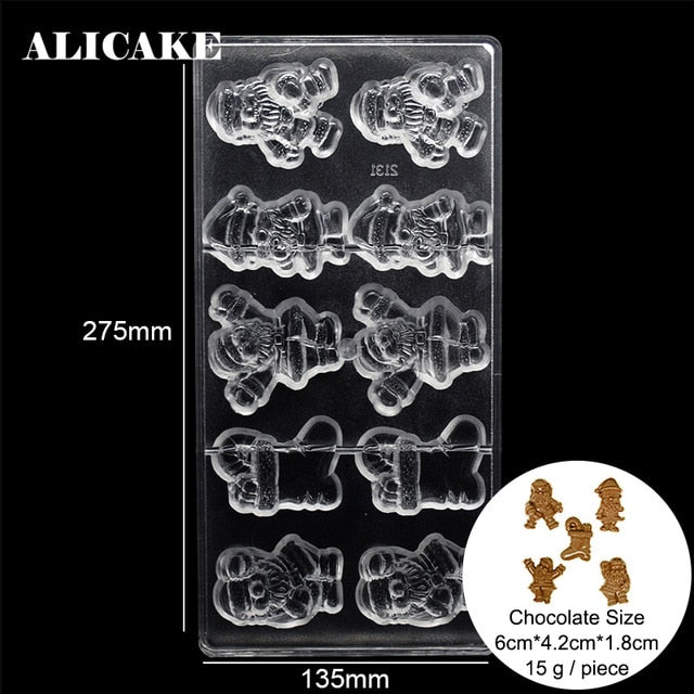 3D Polycarbonate Chocolate Mold