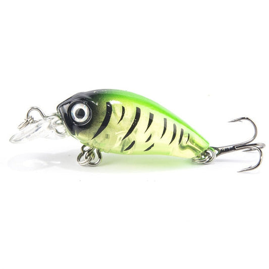 1PCS 4cm 4.5g Swim Fish Fishing Lure Artificial Hard Crank Bait topwater Wobbler Japan Mini Fishing Crankbait lure