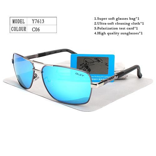 Men's UV400 Polarized Anti-Reflection Sport Sunglasses