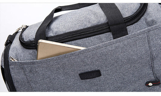 Scione Nylon Travel Bag Large Capacity Men Hand Luggage Travel Duffle Bags Nylon Weekend Bags Women Multifunctional Travel Bags