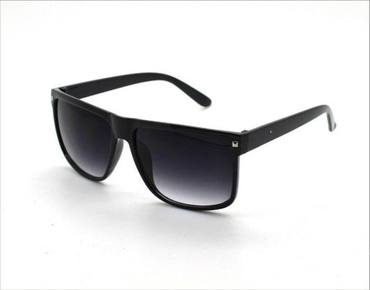 Big Square Frame Flat Top Top New Fashion Sunglasses Women Men Retro Sun Glasses