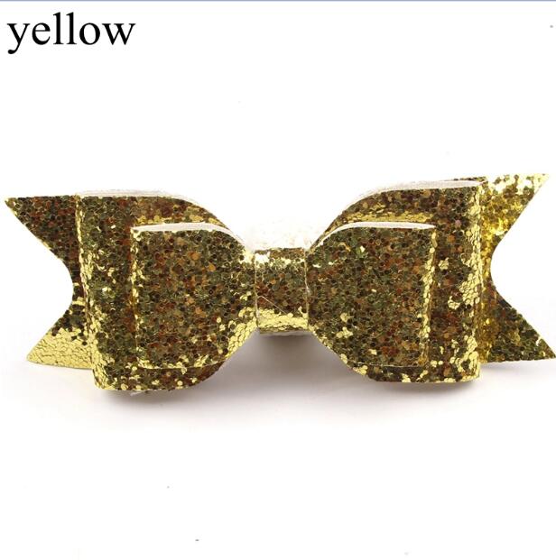 Girl's Big Glitter Hair Bow