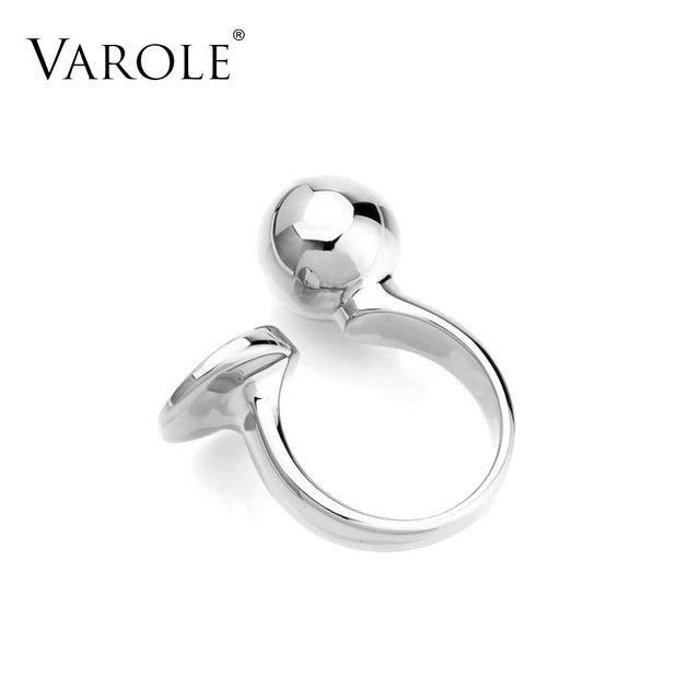 VAROLE Fashion Ball & Circle Ring Knunkle Midi Rings for Women Gold Color Ring Jewelry Bagues Anillos Mujer Aneis Feminino