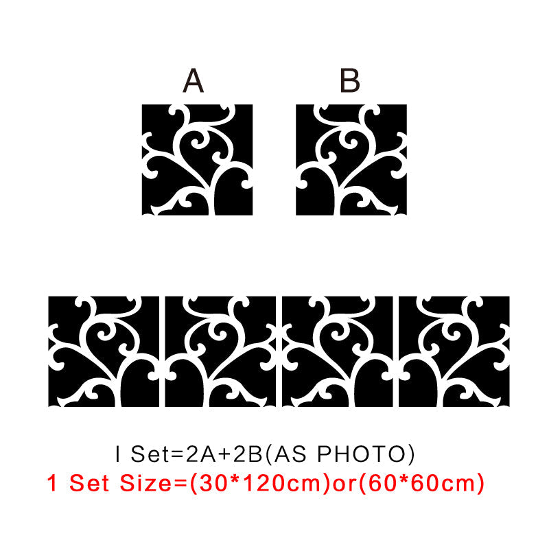 3D mirror Acrylic wall stickers