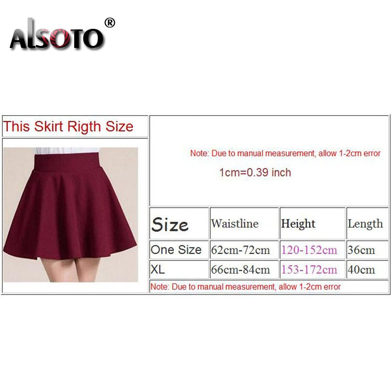 Short Skater mini Skirt
