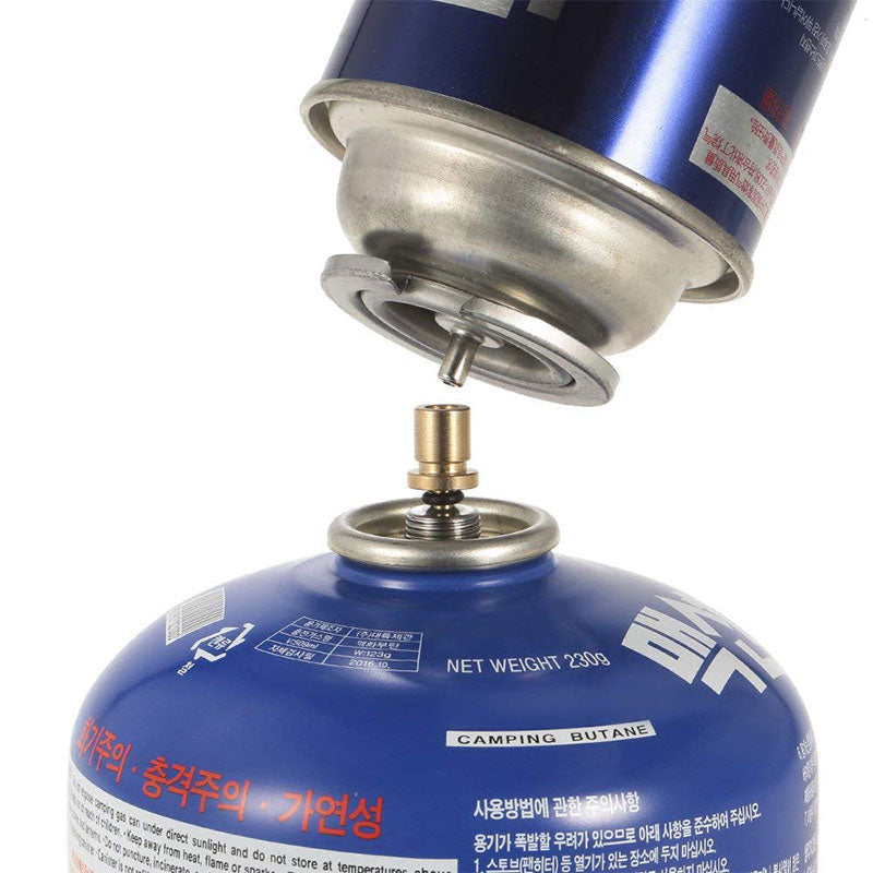 Jeebel Gas Refill Adapter for Outdoor Camping Stove Gas Cylinder Gas Tank Gas Burner Accessories Hiking Inflate Butane Canister