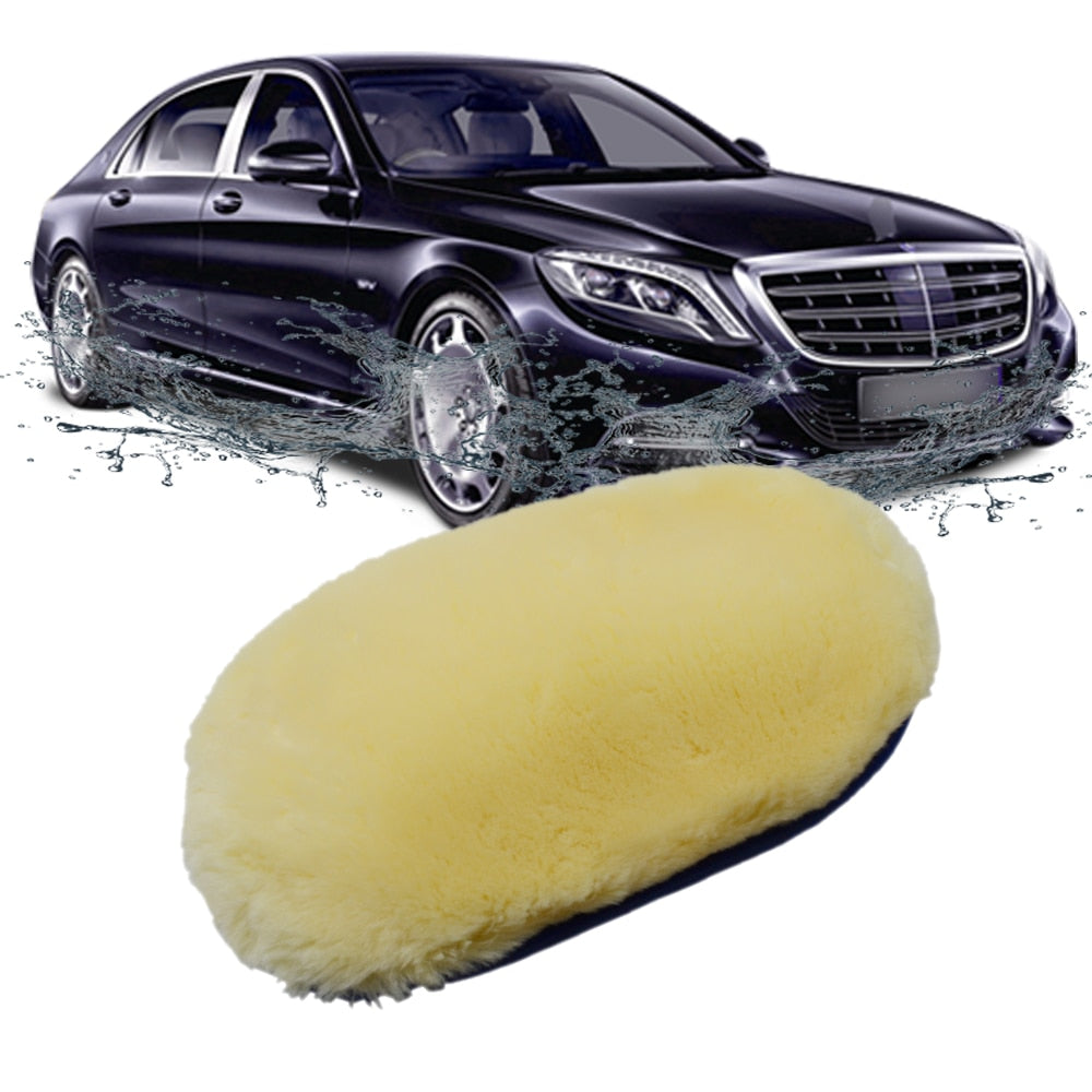 Soft Wool Brush Car Washing Glove