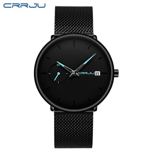 Men's Luxury Water Resistant Sport Ultra Thin Dial Quartz Watch