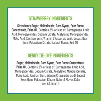 Fruit by the Foot Snacks, Berry Tie-Dye and Strawberry Variety Pack (48 Ct.)
