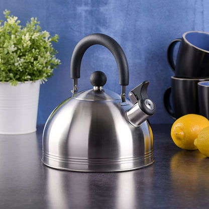 Mr. Coffee Stainless Steel Whistling Tea Kettle