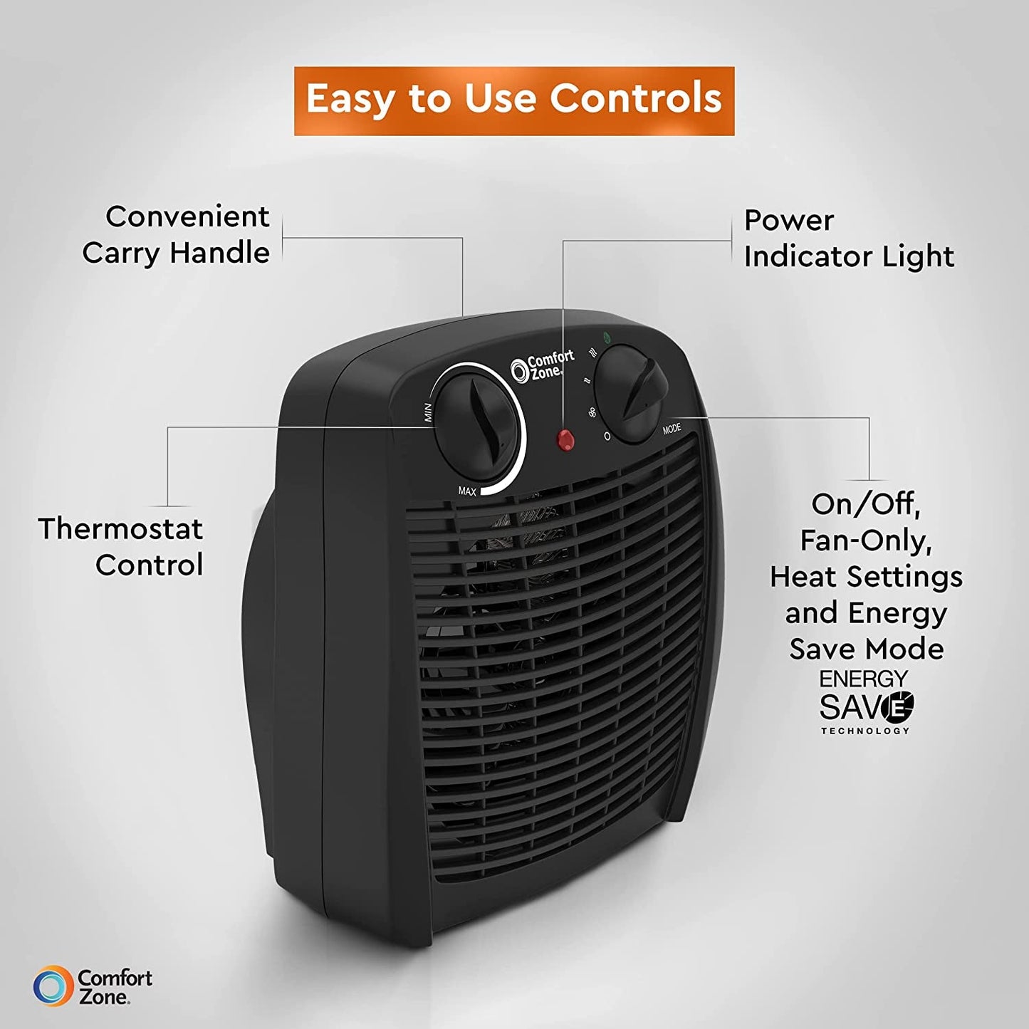 Comfort Zone Personal Heater