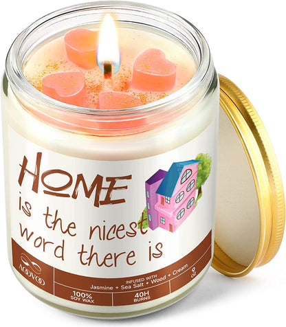  Aromatherapy Candle for Home Scented, Natural Soy Wax Portable Travel Tin Jar Candles(6 Pack Citronella Scented Candles)