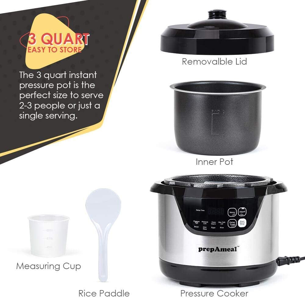  3 Quart Pressure Cooker 
