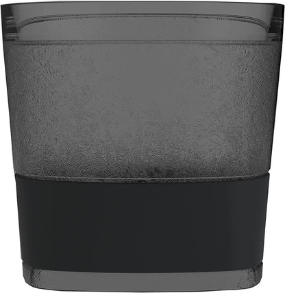  Cooling Cups for Whiskey, Bourbon, and Scotch, Freezer Gel Chiller Double Wall Tumblers Set of 1, Smoke,9 ounces
