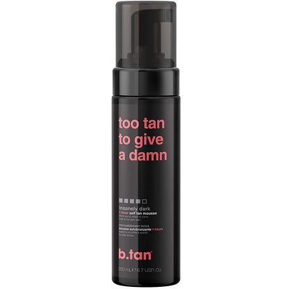  Self Tanner | I Want The Darkest Tan Possible - Fast, 1 Hour Sunless Tanner Mousse