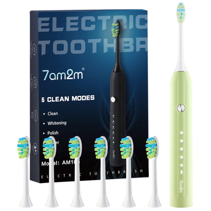 Sonic Electric Toothbrush-One Charge for 90 Days with 6 Brush Heads