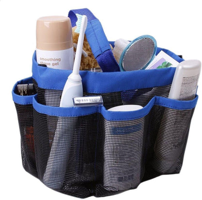  8 Pockets Quick Dry Hanging Toiletry Tote Bag 