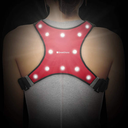 Running Vest with LED Lights