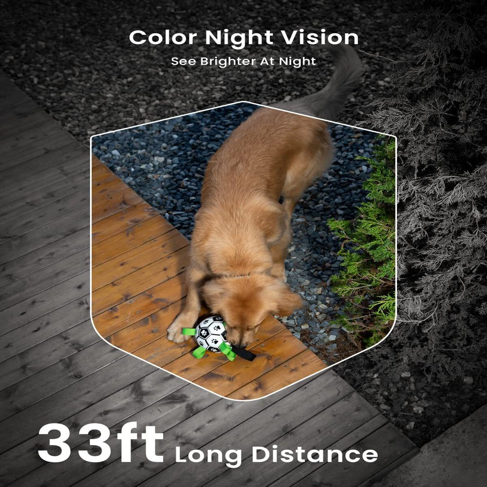 Solar Wireless Security Cameras Outdoor, Wifi, Iegeek 2K Color Night Vision, Spotlight & Siren Alarm, Outdoor Camera with AI Motion Detection