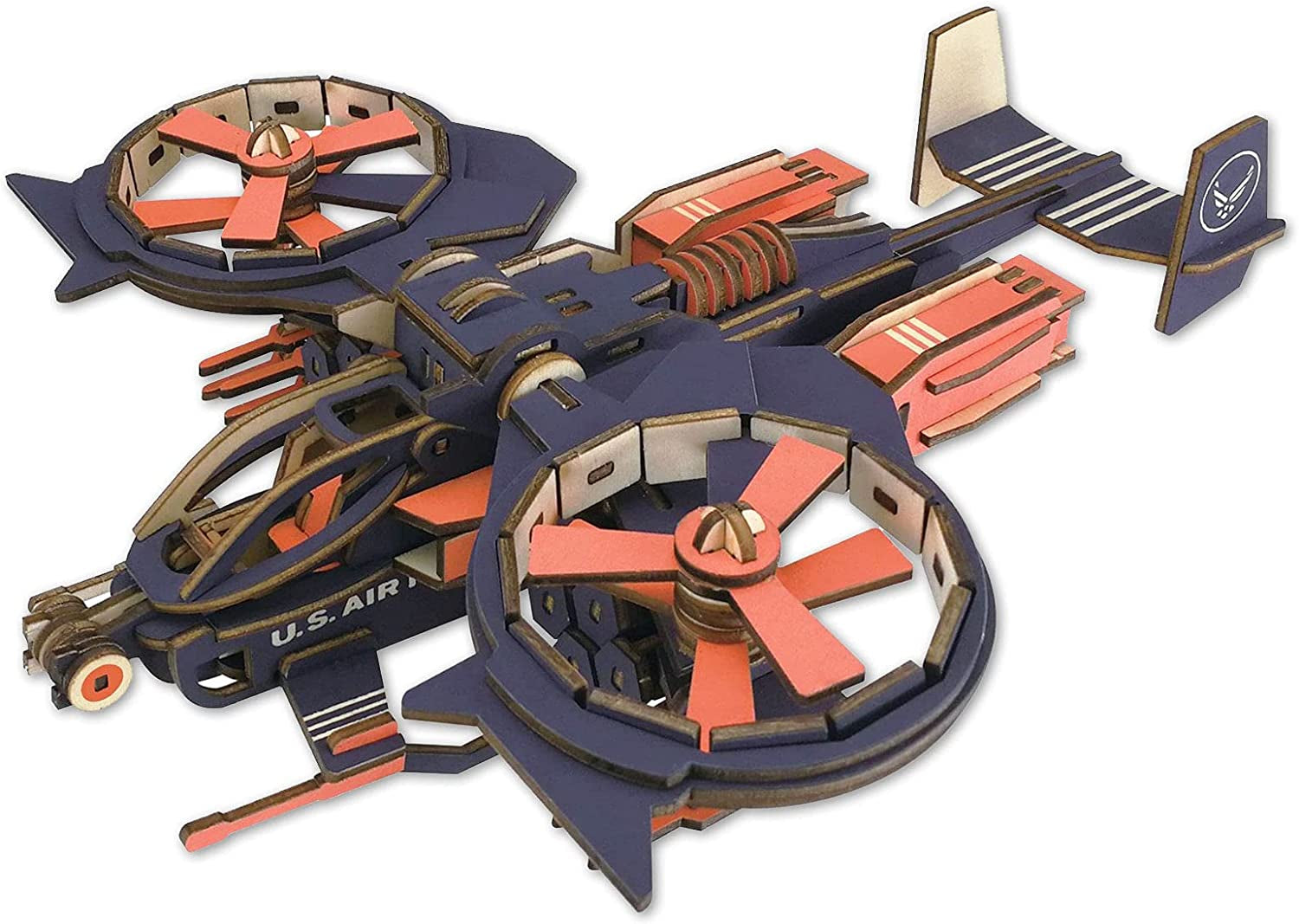  3D Wooden Puzzle Model Fighter Jet
