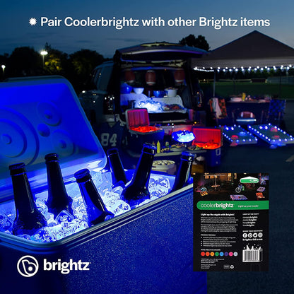 Brightz CoolerBrightz Can Shaped LED Ice Chest Light, Color Morphing - Waterproof Color Changing LED Light for Inside Coolers - Great for Camping, Tailgating, Backyard BBQ, Parties, and More