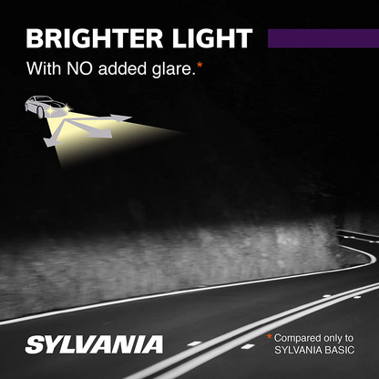 SYLVANIA - H11 XtraVision - High Performance Halogen Headlight Bulb, High Beam, Low Beam and Fog Replacement Bulb (Contains 2 Bulbs) (H11XV.BP2)