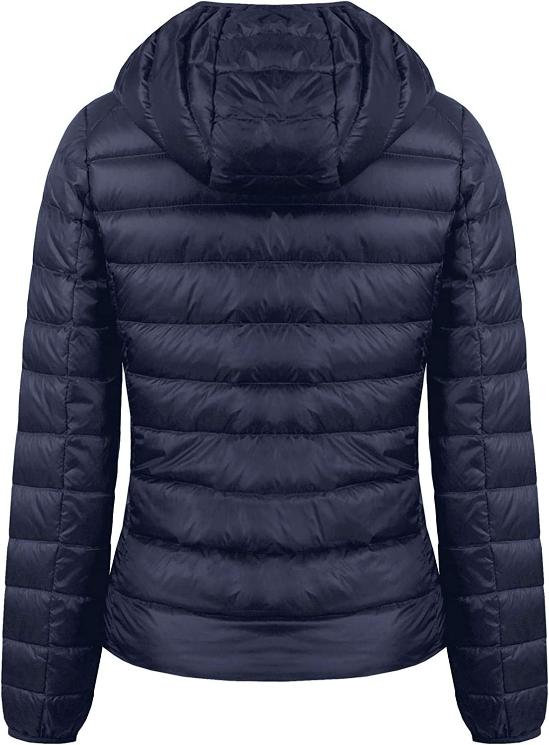  Light Weight Packable Down Coat with Hood and 2 Pockets