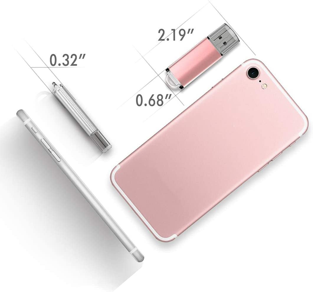 USB Flash Drive 32GB,USB Thumb Drive 2.0 High Speed USB Memory Stick Jump Drive Zip Drives Pen Drive