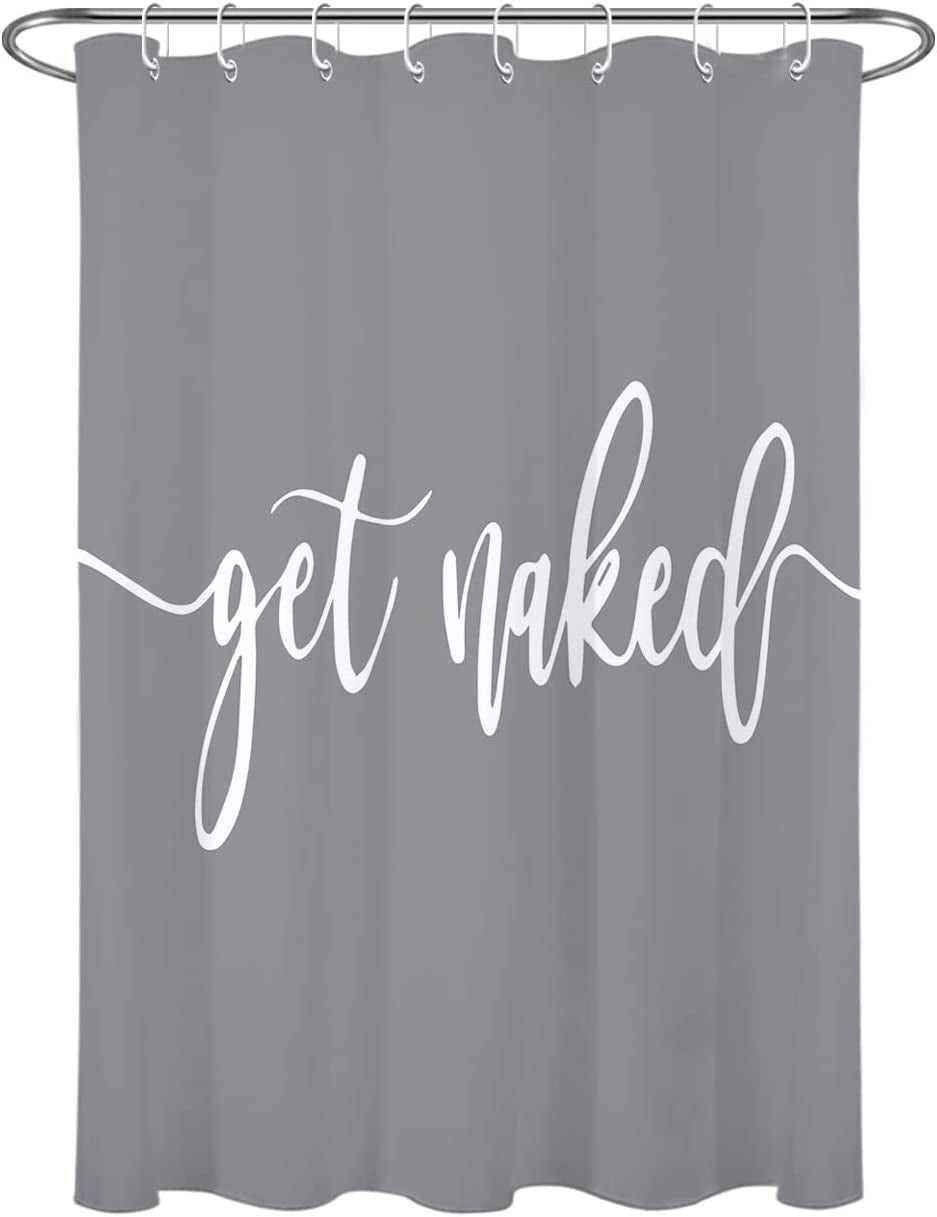  Get Naked Shower Curtain 